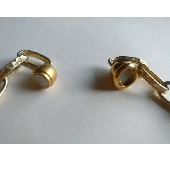 Vintage KJL Kenneth Jay Lane Tribal "Gladiator" Statement Necklace Matte Gold - Picture 8 of 11